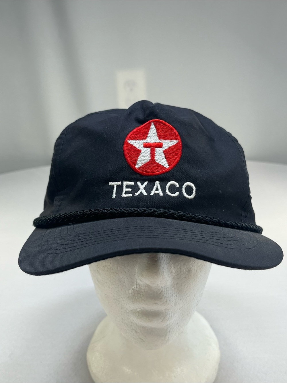 Head To Toe Vintage Texaco Gasoline  Rope Strapback Hat